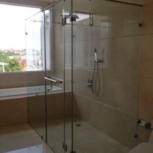 Shower screen